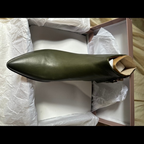 A-SPUR ANKLE BOOT IN OLIVE - Picture 5 of 7